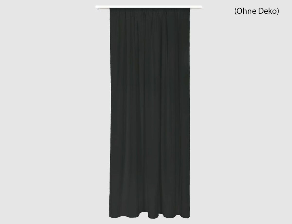 Bild 1 von Schal mit Band Tore Schwarz I