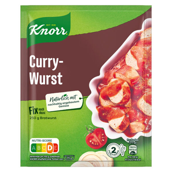 Bild 1 von Knorr 2 x Fix Currywurst