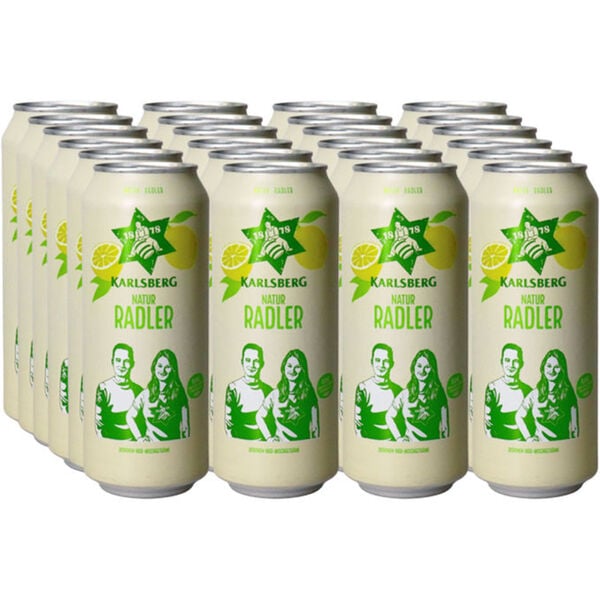 Bild 1 von Carlsberg Radler 2,5%, 24er Pack (EINWEG) zzgl. Pfand