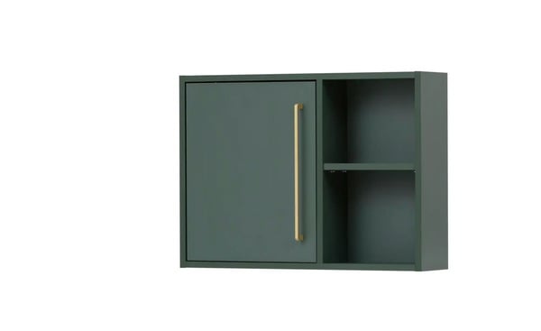 Bild 1 von Oberschrank ¦ grün ¦ Maße (cm): B: 66,8 H: 48,4 Badezimmer > Badschränke > Bad-Hängeschränke - Sconto