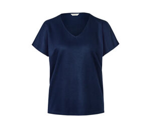 Strukturiertes Shirt, dunkelblau