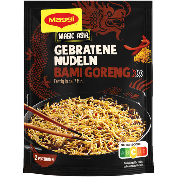 Bild 1 von Maggi 2 x Magic Asia gebratene Nudeln Bami Goreng