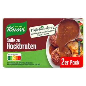 Knorr Hackbraten Soße