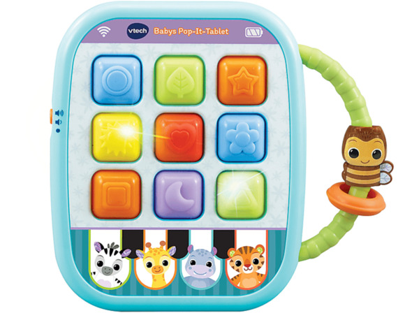 Bild 1 von VTECH Babys Pop-It-Tablet Baby-Tablet, Mehrfarbig, Mehrfarbig