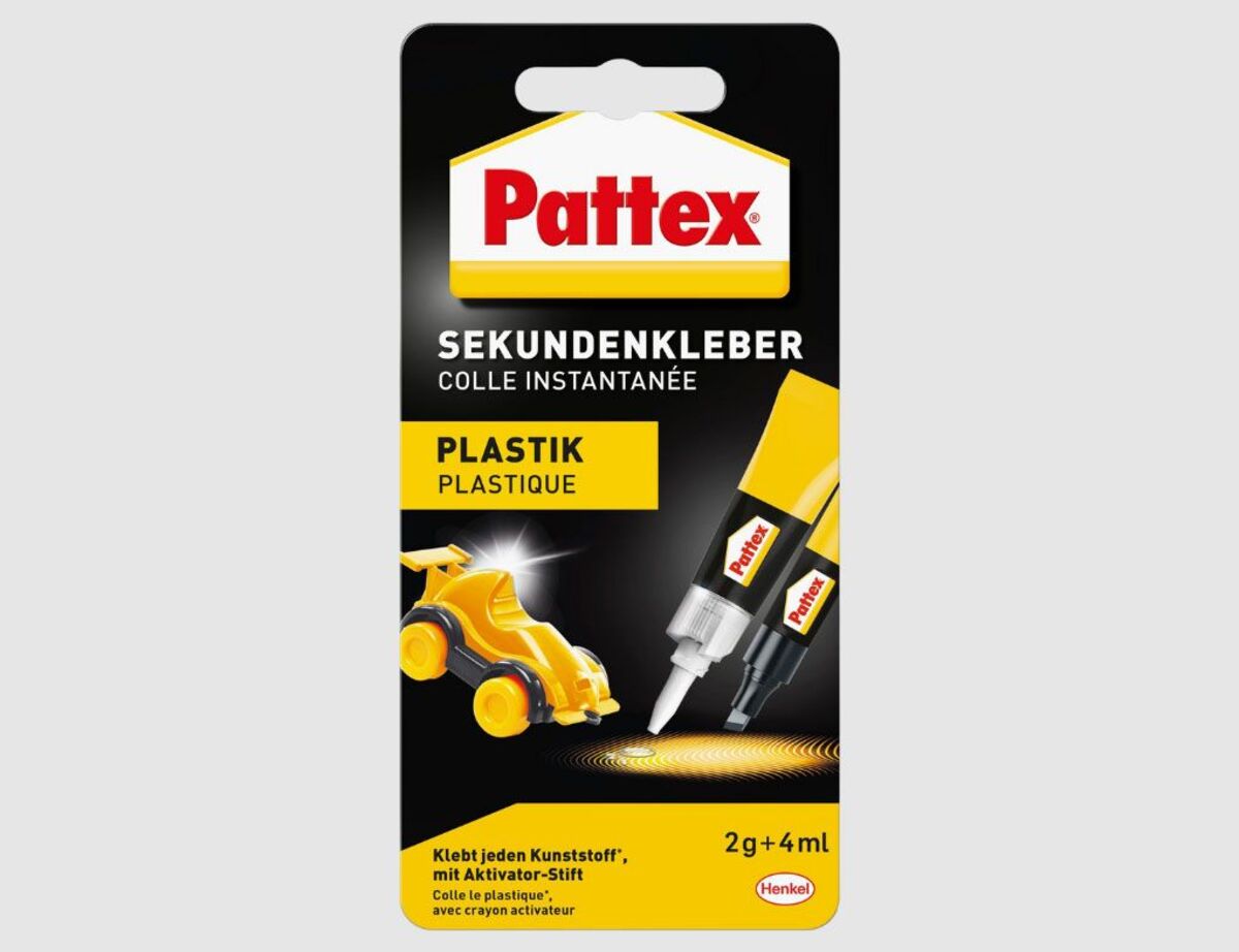 Bild 1 von Pattex Sekundenkleber Plastik