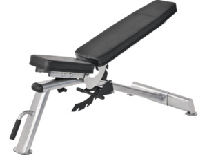 HORIZON FITNESS ADONIS BENCH Trainingsbank, Schwarz/Silber, Schwarz/Silber