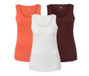 Bild 1 von 3 Tops, orange, dunkelrot und grau