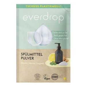 everdrop Spülmittel Pulver Salbei & Rosenholz