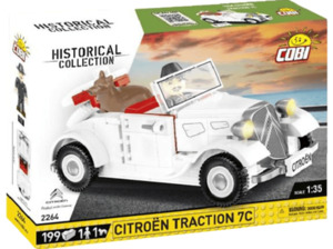 COBI 2264 1934 CITROEN TRACTION 7C Bausatz, Mehrfarbig, Mehrfarbig