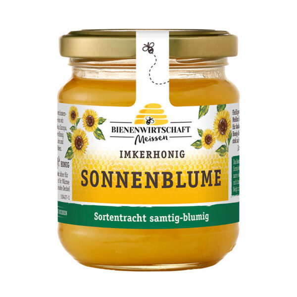 Bild 1 von Bienenwirtschaft Meissen Sonnenblumenhonig cremig