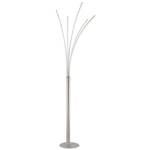 Globo Led-Stehleuchte, Metall, Kunststoff, F, 56x60 cm, Fernbedienung, Lampen & Leuchten, Leuchtenserien, F