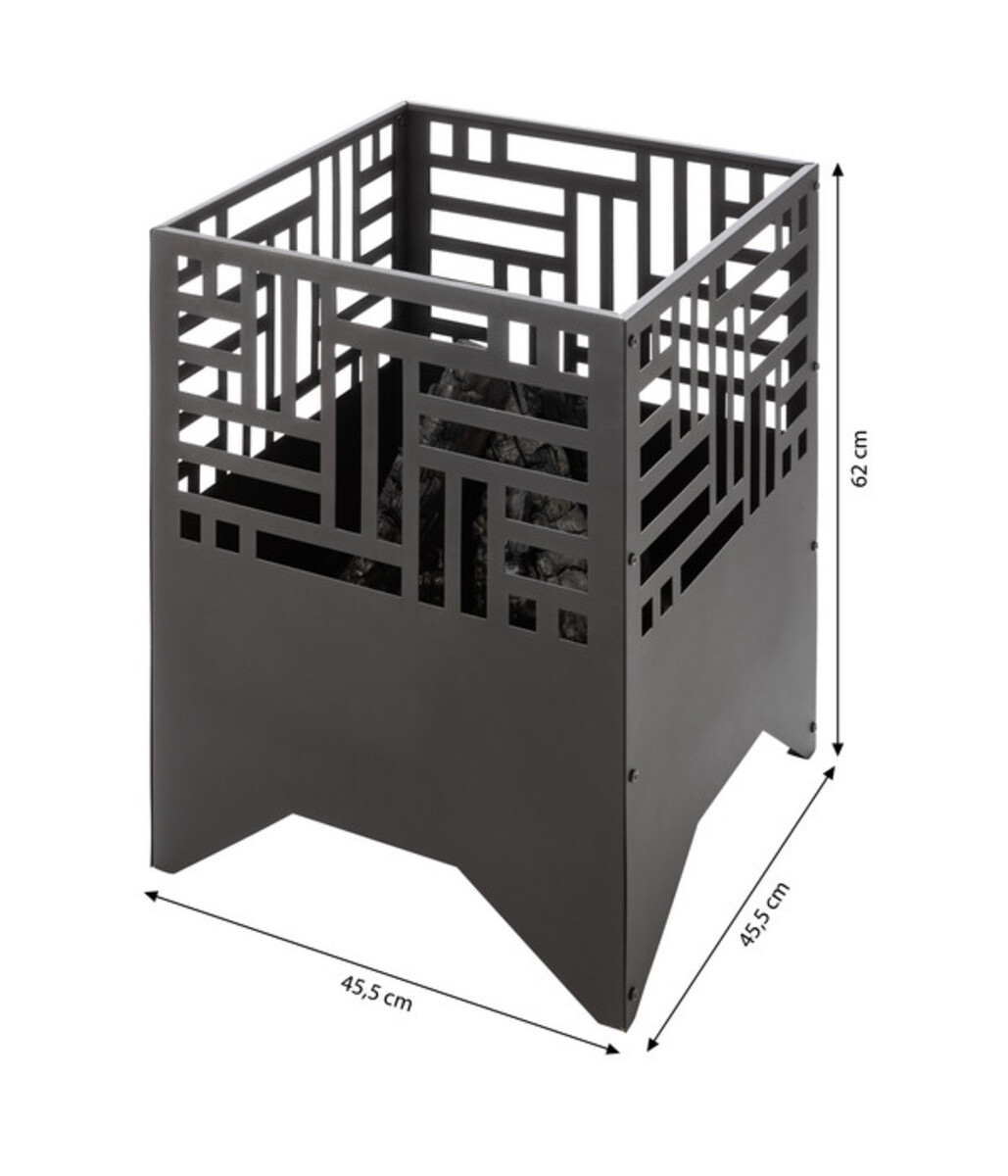 Bild 2 von Dehner Feuerschale Granada, ca. B45,5/H62/T45,5 cm