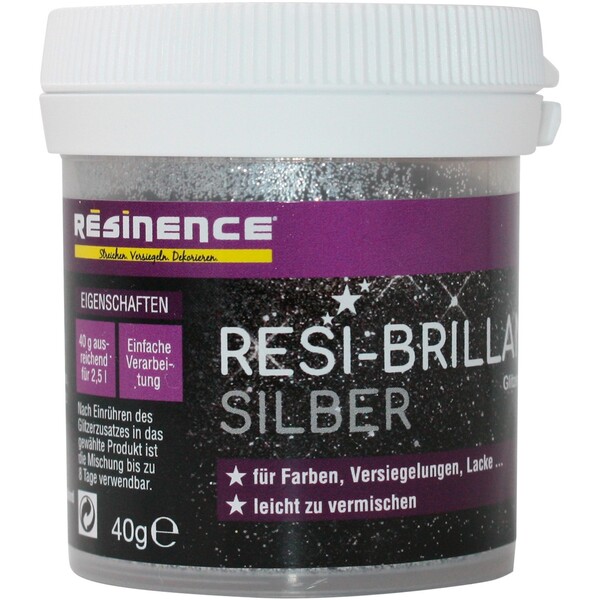 Bild 1 von Resinence Resi-Brillant Glitzerzusatz Silber 40 g