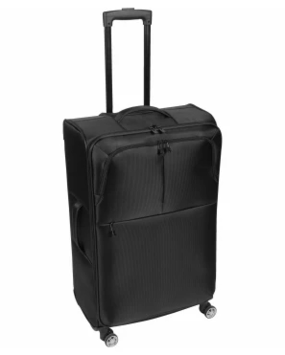 Bild 1 von Schwarzer Stoffkoffer, groß, ca. 79,5 cm, schwarz