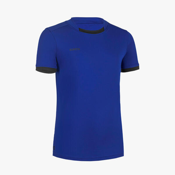 Bild 1 von Rugbytrikot Kurzarm R100 Kinder blau Blau