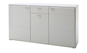 uno Sideboard  Ramon - weiß - 165 cm - 90 cm - 44 cm - Kommoden & Sideboards > Kommoden - Möbel Kraft