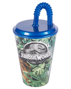 Jurassic World Trinkbecher, ca. 360 ml, blau