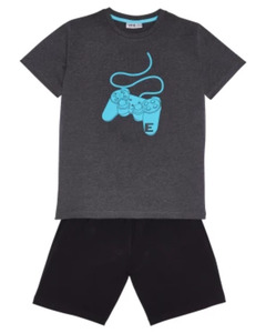 Pyjama Gaming, Y.F.K., verschiedene Designs, anthrazit melange