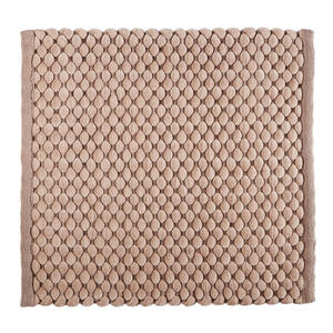 Aquanova Badteppich Maks, Taupe, Textil, 60x60 cm, für Fußbodenheizung geeignet, Badtextilien, Badematten