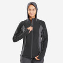 Bild 1 von Softshelljacke Damen Bergwandern - MT900 schwarz Grau|schwarz