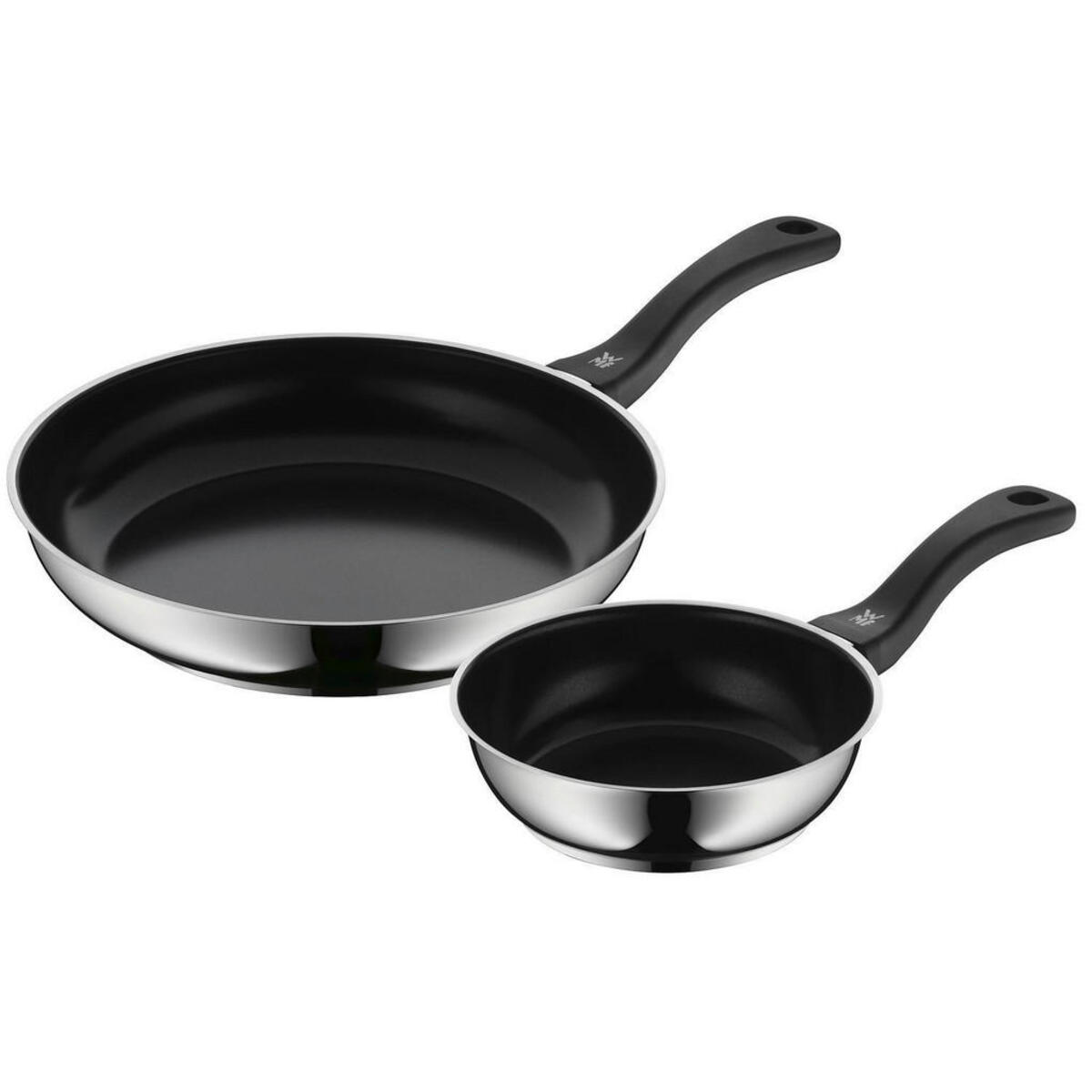 Bild 1 von WMF Pfannenset Devil, Edelstahl, Metall, Keramik, 2-teilig, rund, Kochen, Pfannen, Pfannensets