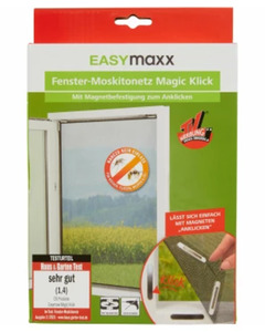 EASYmaxx Moskitonetz, Easymaxx, Magic Klick, schwarz