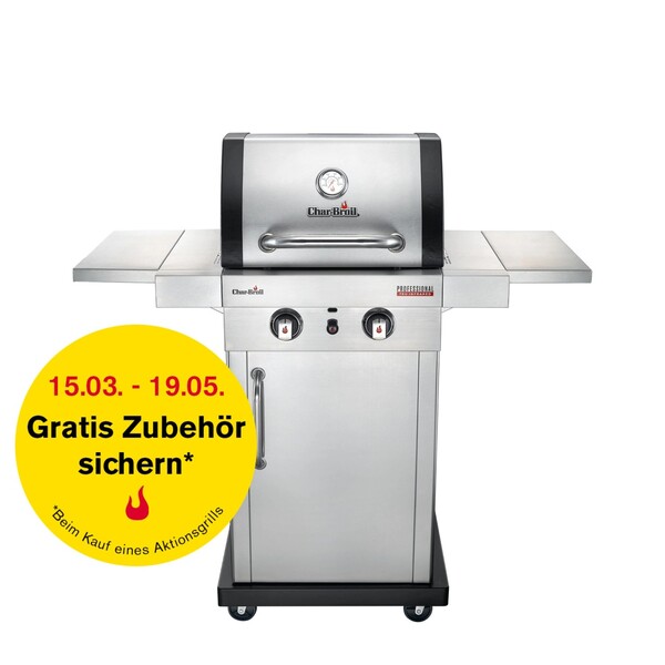 Bild 1 von Char-Broil Gasgrill Professional 2200 S mit 2 Brennern & TRU-Infrared-System