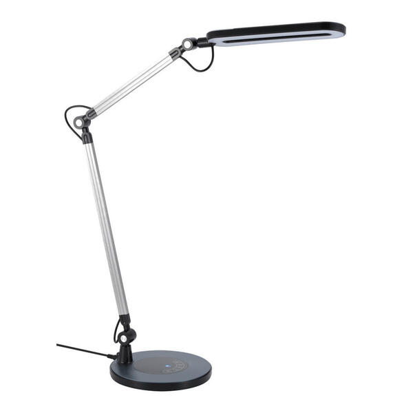 Bild 1 von Novel Led-schreibtischleuchte , Desk *sbn* , Schwarz , Metall , 20x105 cm , glatt,glänzend , 3-fach schaltbar, verstellbare Arme , 004760001601