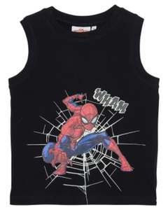 Spider-Man Tanktop, Spider-Man, schwarz