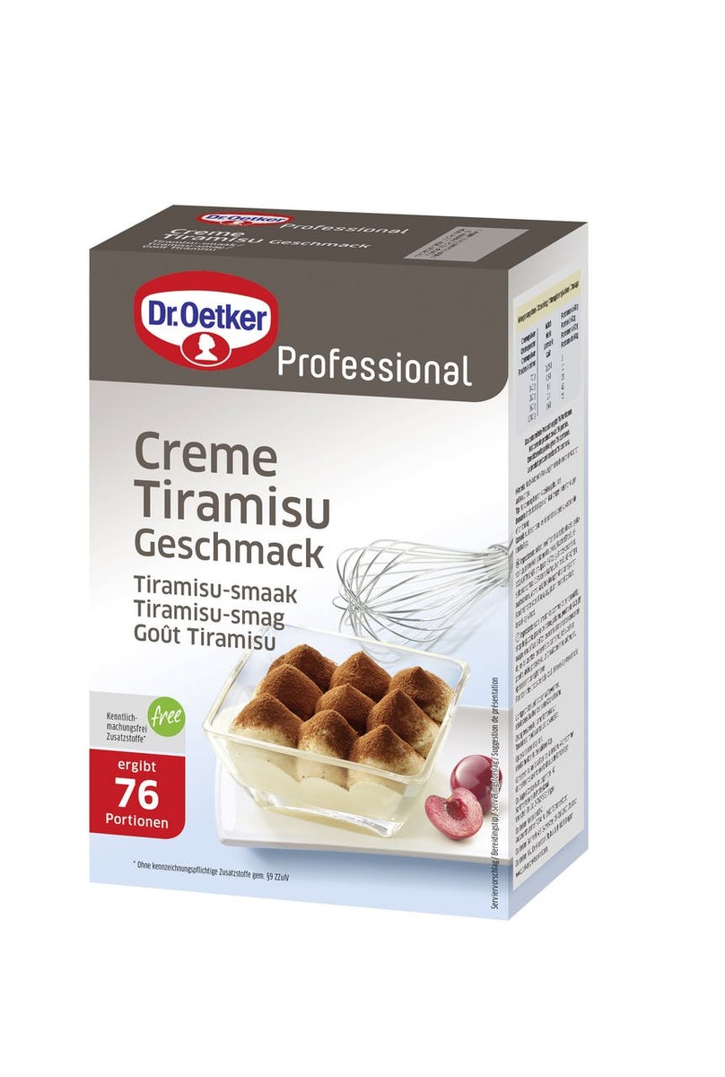 Bild 1 von Dr. Oetker Professional Creme Tiramisu (1 kg)
