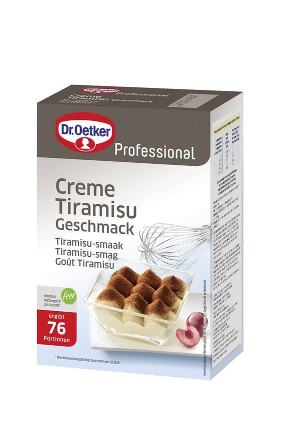 Bild 1 von Dr. Oetker Professional Creme Tiramisu (1 kg)