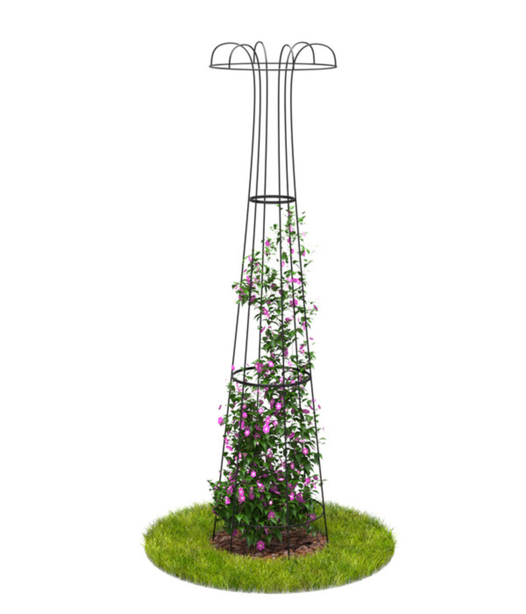 Bild 3 von Dehner Premium Metall-Obelisk Maxima, schwarz