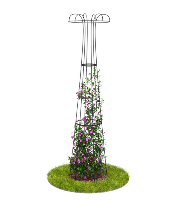 Bild 3 von Dehner Premium Metall-Obelisk Maxima, schwarz