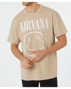 Bild 1 von Nirvana T-Shirt, Rundhalsausschnitt, naturfarben