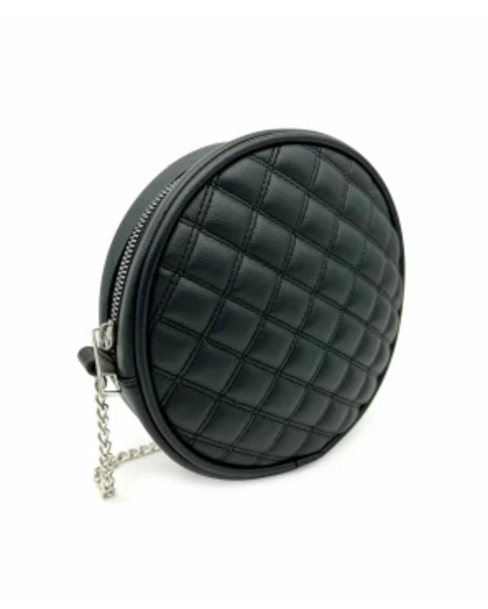 Bild 1 von Schwarze Schultertasche, Janina, ca. 18,5 x 5 cm, schwarz