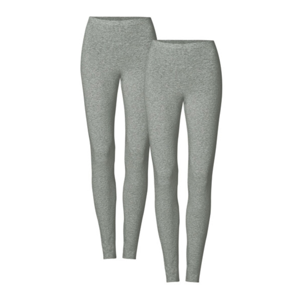 Bild 1 von Leggings, lang, 2er Set, grau, 52/54