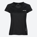 Bild 1 von Damen-Funktions-T-Shirt mit V-Ausschnitt, Black