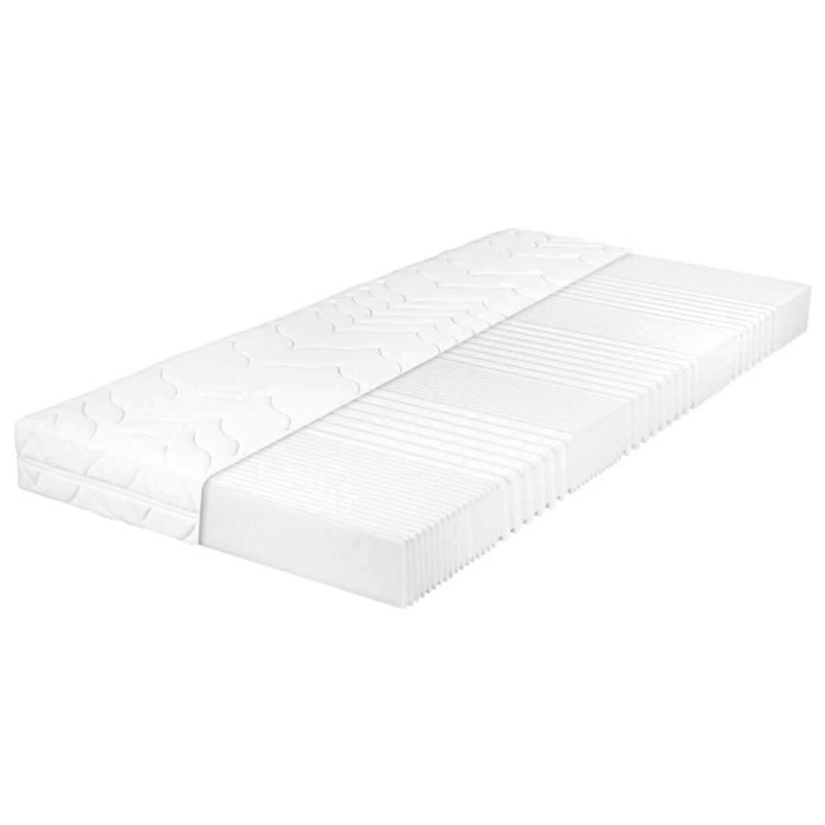 Bild 1 von 7-Zonen-Komfortschaum Perfect Dream Polyester Weiß ca. 90 x 200 cm H2