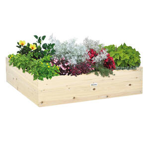 Outsunny Gartenbeet B/H/L: ca. 117x30x117 cm