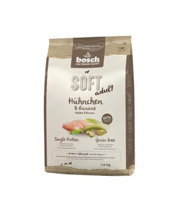 bosch Trockenfutter für Hunde Soft Adult, Hühnchen & Banane