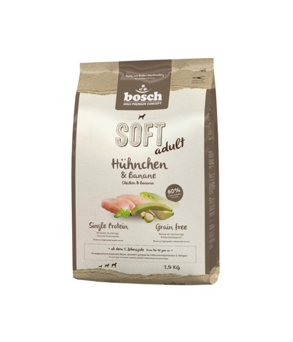 Bild 1 von bosch Trockenfutter für Hunde Soft Adult, Hühnchen & Banane