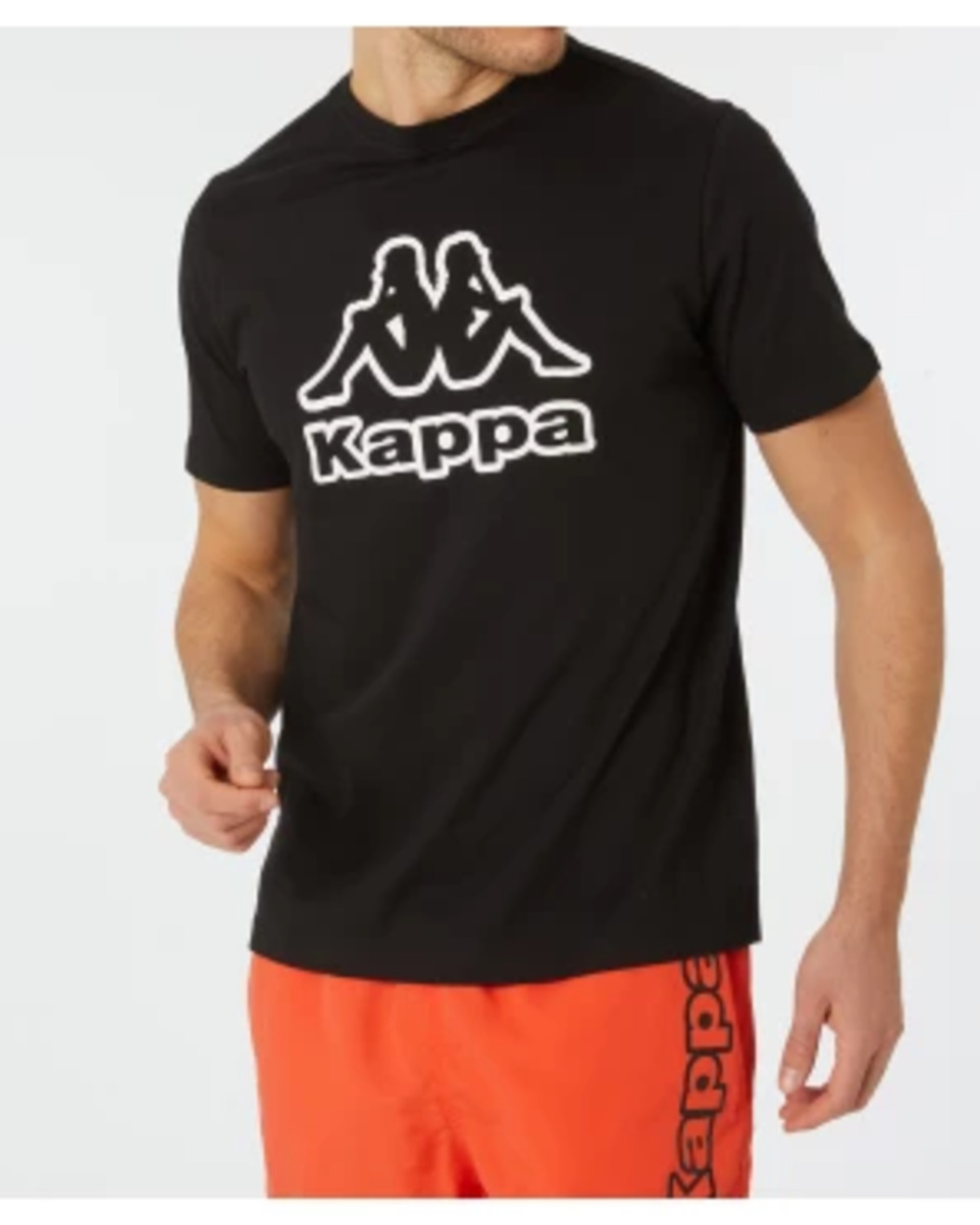 Bild 1 von Kappa T-Shirt, Kappa, Rundhalsausschnitt, schwarz