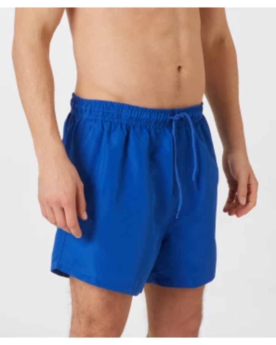 Bild 1 von Badeshorts mit Taschen, X-Mail, elastischer Bund, blau