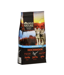 Dehner Wild Nature Trockenfutter für Hunde Hochmoor Junior