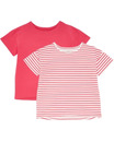 Bild 1 von Doppelpack T-Shirts, 2er-Pack, Y.F.K., pink/weiß