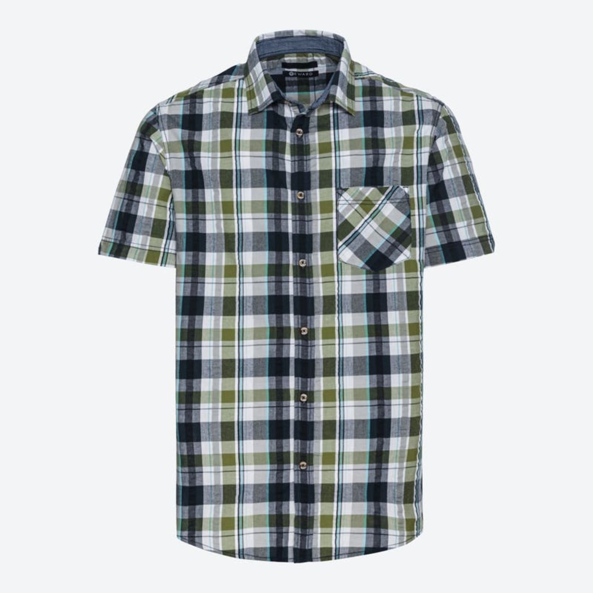 Bild 1 von Herren-Hemd mit Karomuster, Green