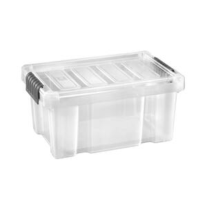 Tarrington House Clear Box, mit Deckel, 14 l, transparent