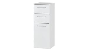 smart Bad-Midischrank - weiß - 35 cm - 90,5 cm - 33 cm - Schränke