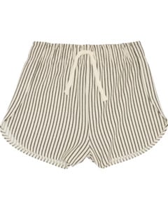 Gestreifte Shorts, Y.F.K., elastischer Bund, weiß gestreift