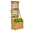 Bild 1 von Outsunny Gartenbeet mit Rankgitter B/H/L: ca. 39x160x63 cm